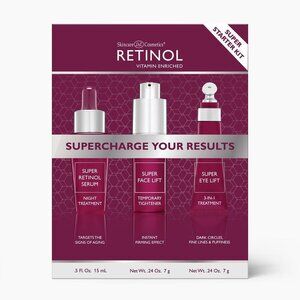 Retinol Super Starter Kit Supercharge Vitamin A Sample Sizes Skincare Cosmetics